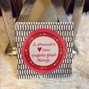 A Dreamers ❤️ Can Inspire Great Things Canvas